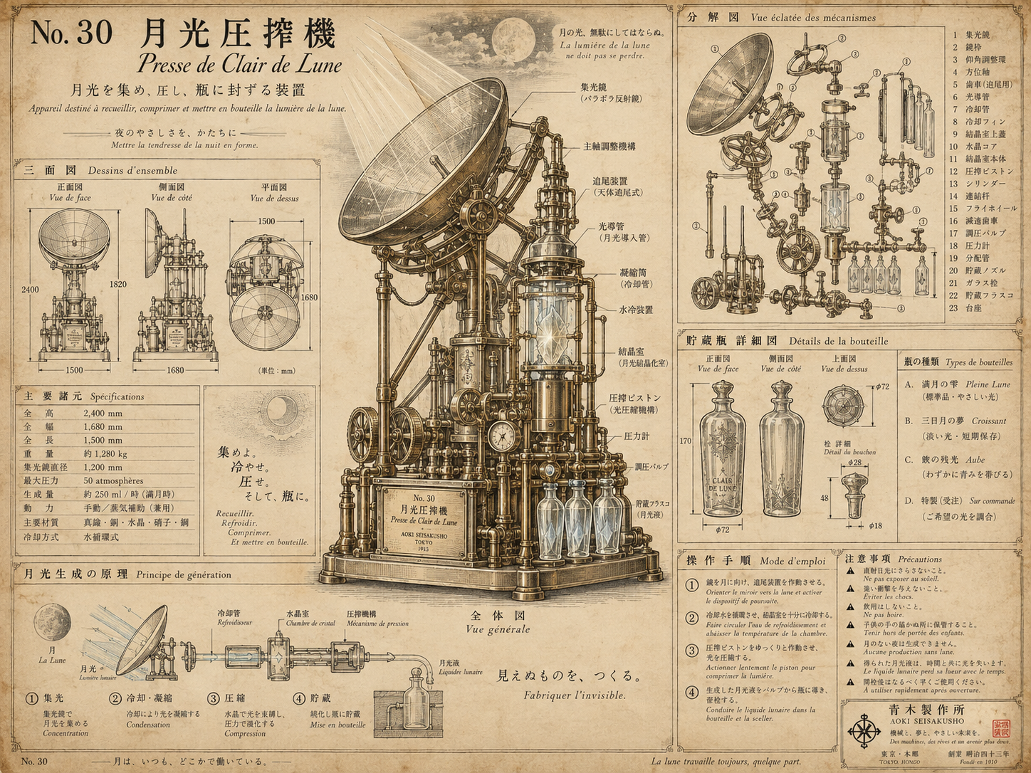 月光圧搾機